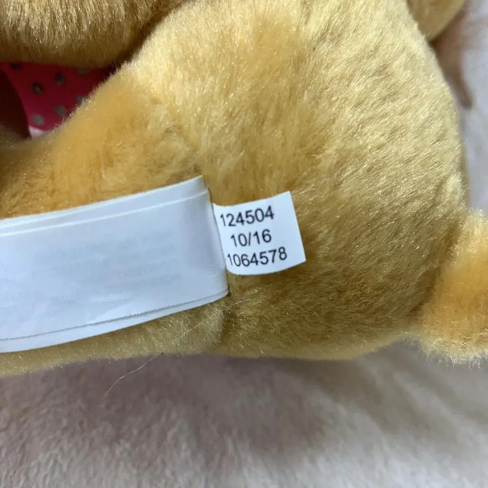 BUILD A BEAR Buddies Lion Plush 2016 Stuffed Animal JoJo Siwa Pink Bow Hair Tie - Picture 11 of 12